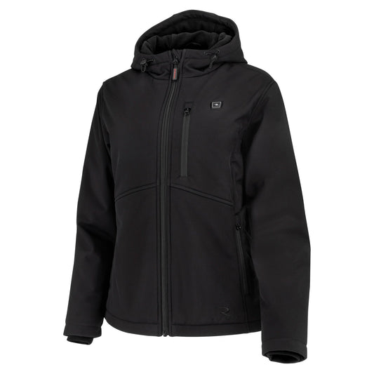 Black Heated Jacket - Radians - Soft Shell Design