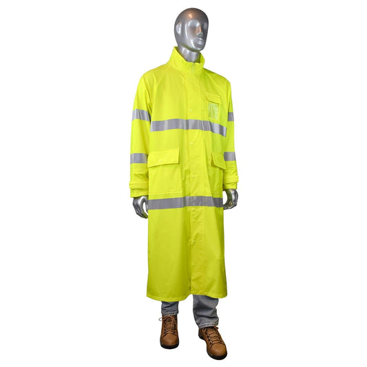 Yellow/Lime Raincoats - Radians - High Visibility Design