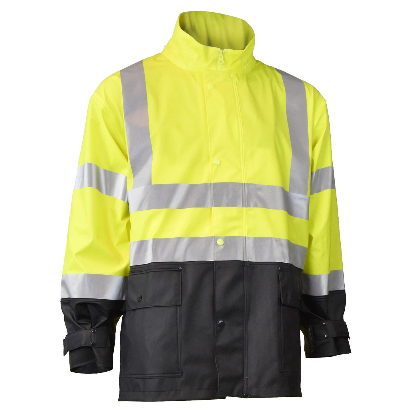 Yellow/Lime Rain Jacket - Radians - High Visibility