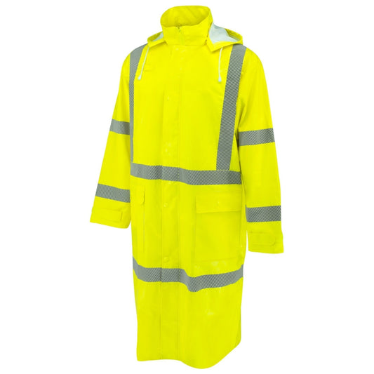 Yellow/Lime Raincoat - Radians - Waterproof Design