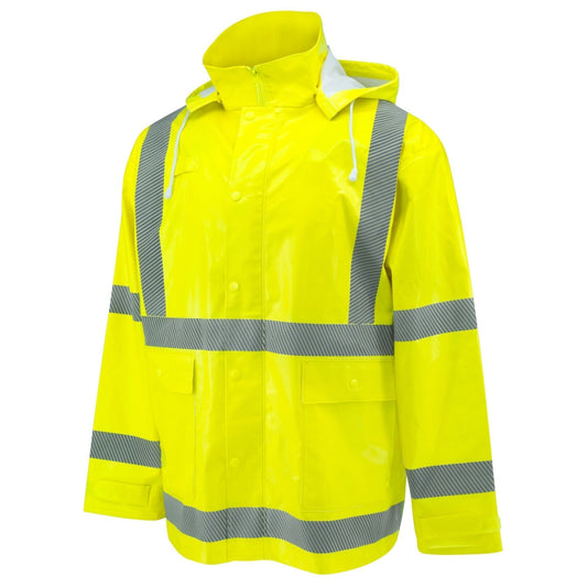 Yellow/Lime Rain Jackets - Radians - Waterproof Safety