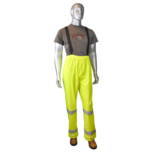 Yellow/Lime Rain Pants - Radians - High Visibility