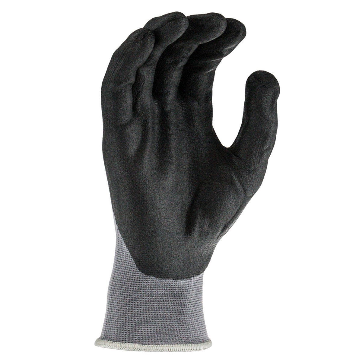 Gray String Knit Gloves - Radians - Durable Grip
