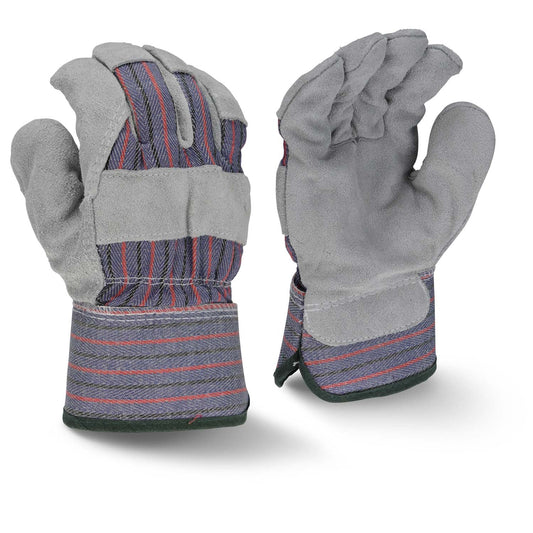 Gray Leather Gloves - Radians - Fleece Lined