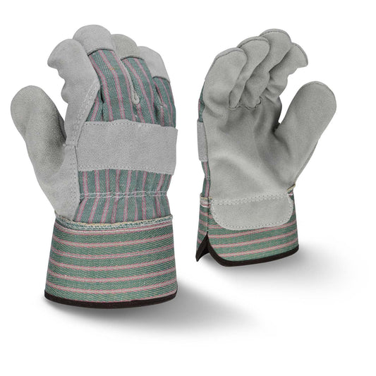 Gray Leather Gloves - Radians - Select Cowhide
