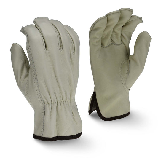 Gray Leather Gloves - Radians - Premium Cowhide Quality