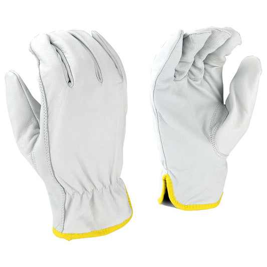 White Leather Gloves - Radians - Comfortable Goatskin