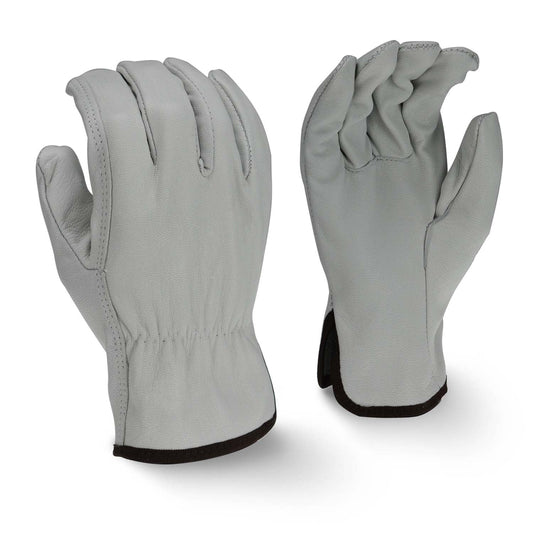 Gray Leather Gloves - Radians - Premium Goatskin Quality