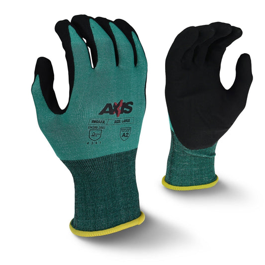 Sandy Foam Nitrile Coating Gloves - Radians - Cut Resistant