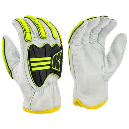 TPR Overlay Leather Gloves - Radians - Durable Protection
