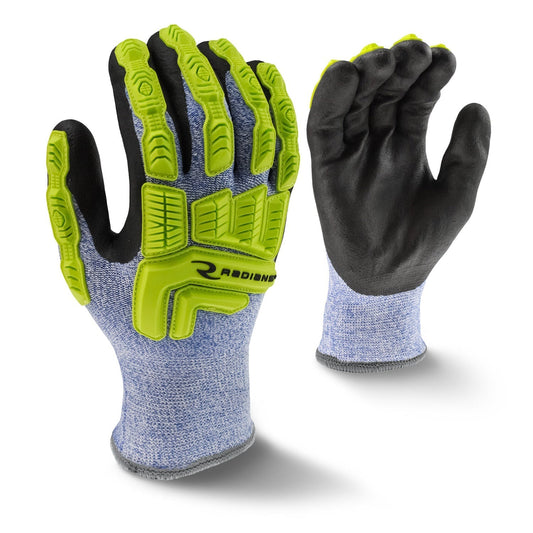 Hi-Viz TPR Impact Gloves - Radians - Cold Weather Protection