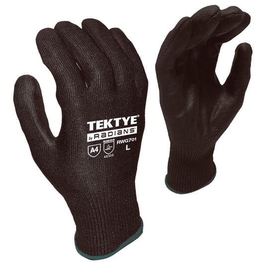 PU Palm Coating String Knit Gloves - Radians - Touchscreen