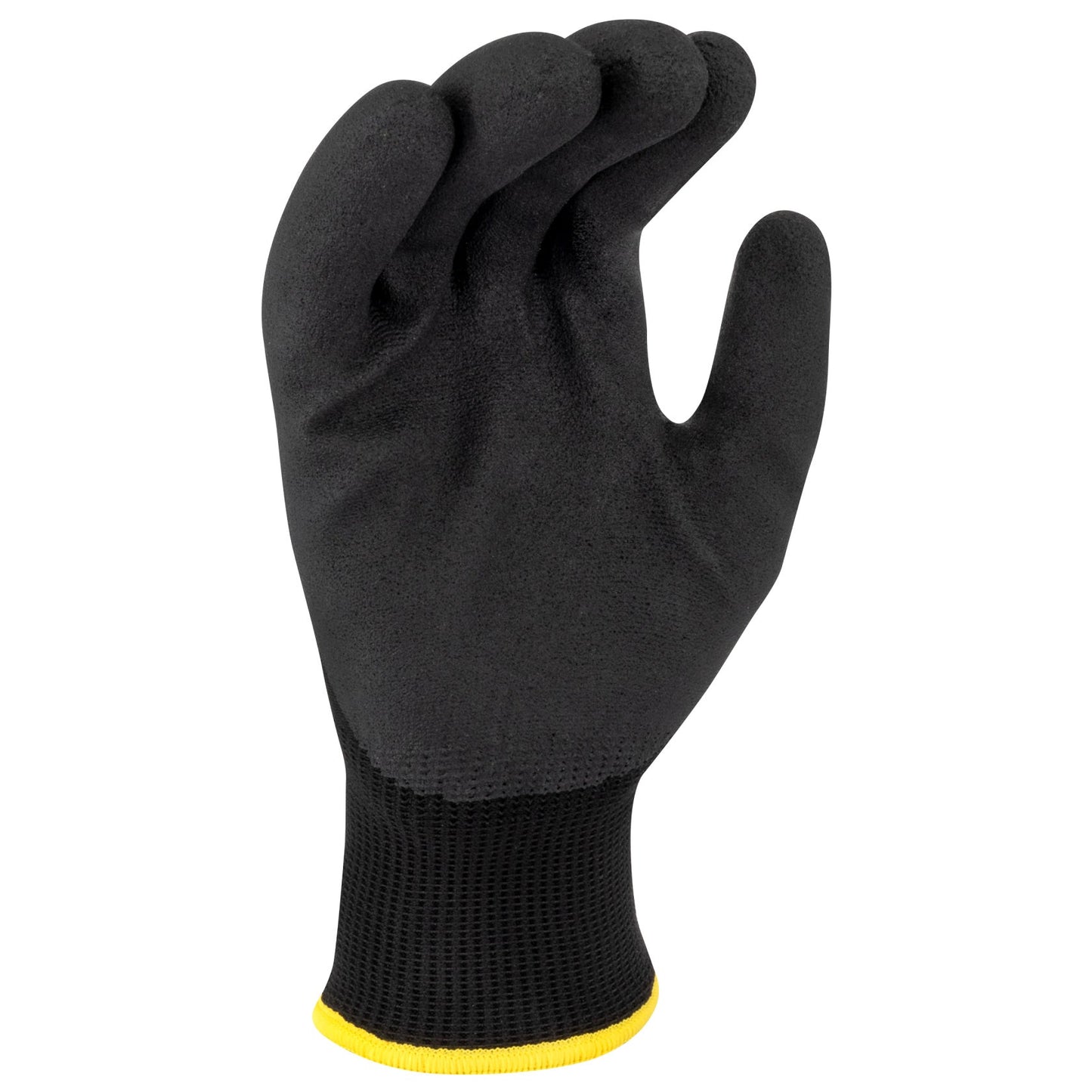 Black String Knit Gloves - Radians - Cut Resistant