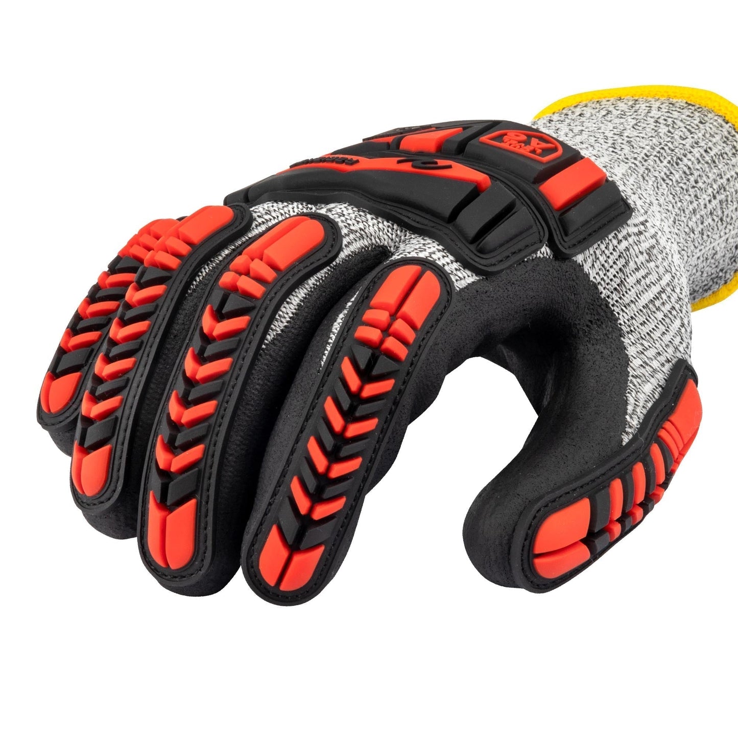 Gray Durable Knit Gloves - Radians - Cut A6 Protection