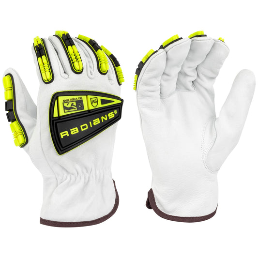 TPR Overlay Leather Gloves - Radians - Durable Protection