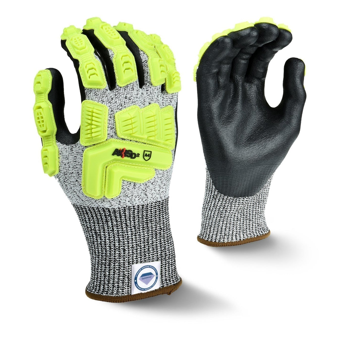 Hi-Viz TPR Impact Protection Gloves - Radians - Durable Design