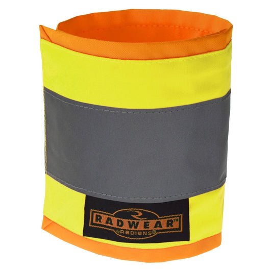 Hi-Viz Green Leg Bands - Radians - Adjustable Design