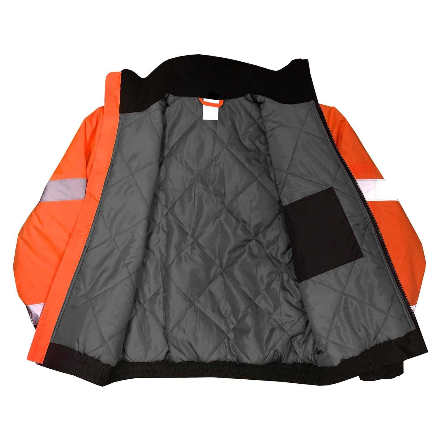 Yellow/Black Safety Jacket - Radians - Weatherproof Liner