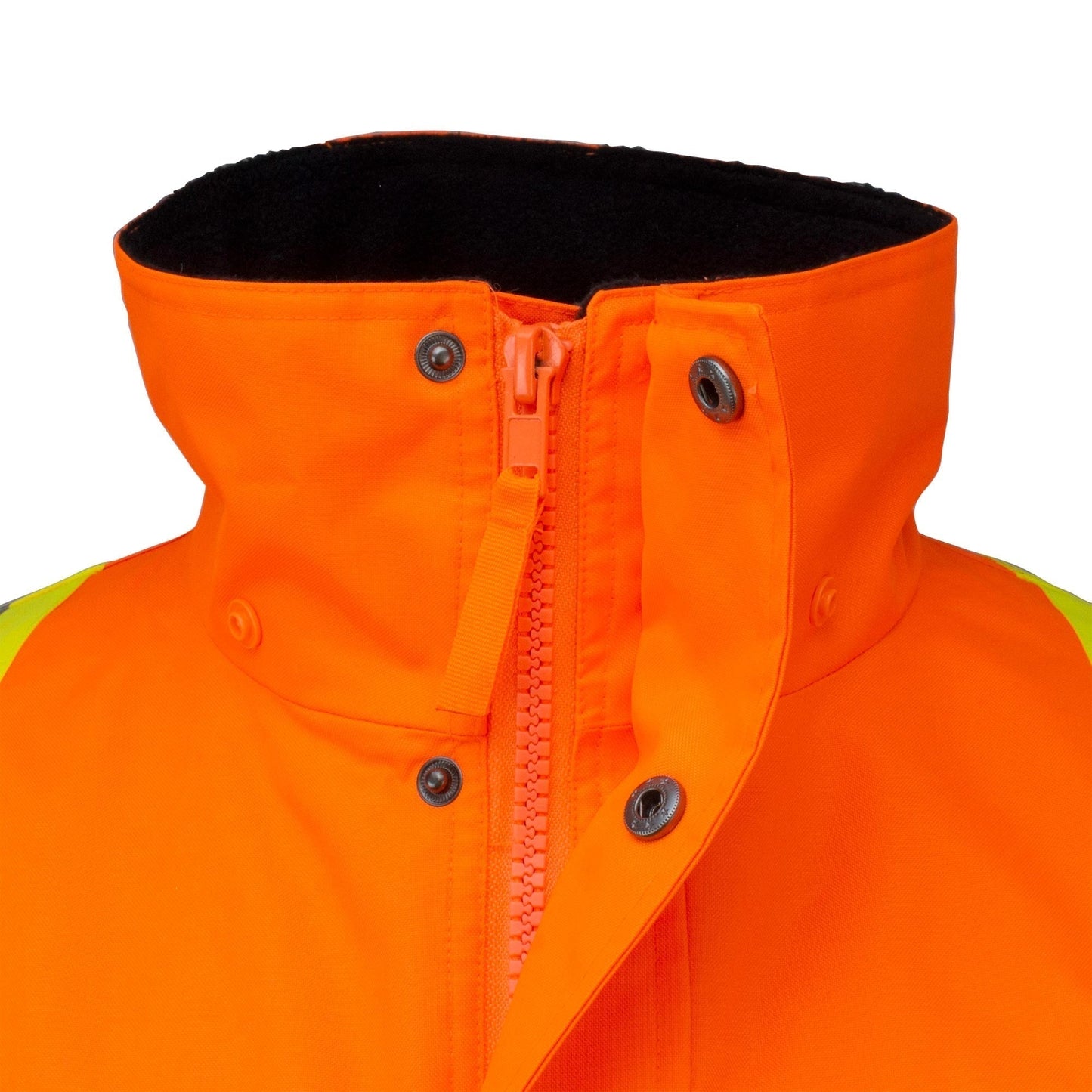 Yellow/Lime Safety Jacket - Radians - Quilted Bomber