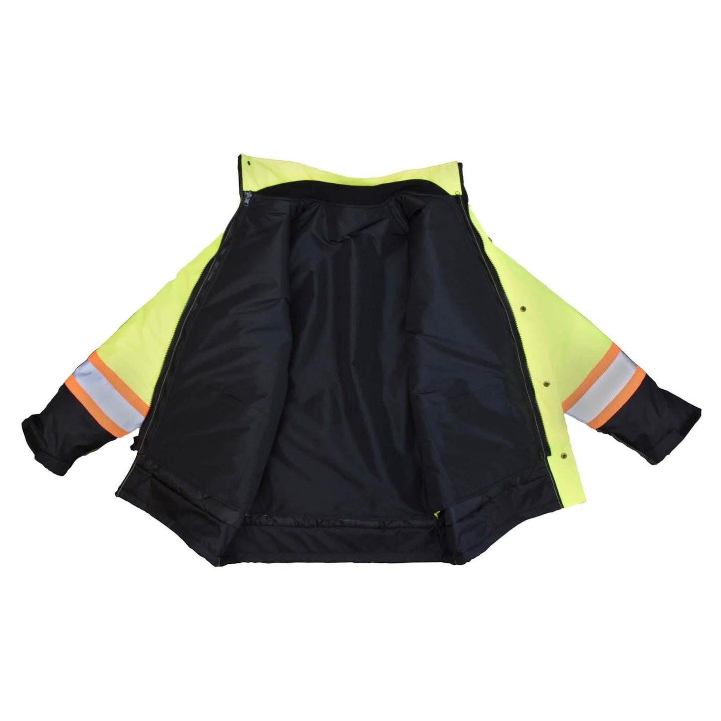Yellow/Black Safety Jacket - Radians - Weatherproof Design