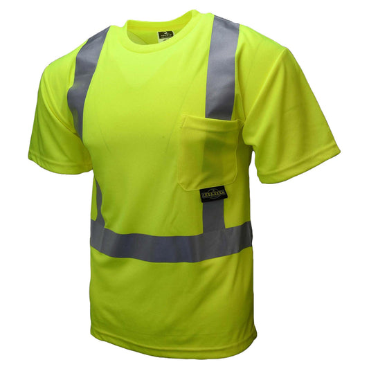 Yellow/Lime Safety Shirt - Radians - Moisture Wicking