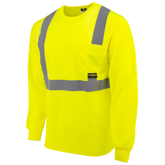 Yellow/Lime Safety Shirt - Radians - Durable Mesh