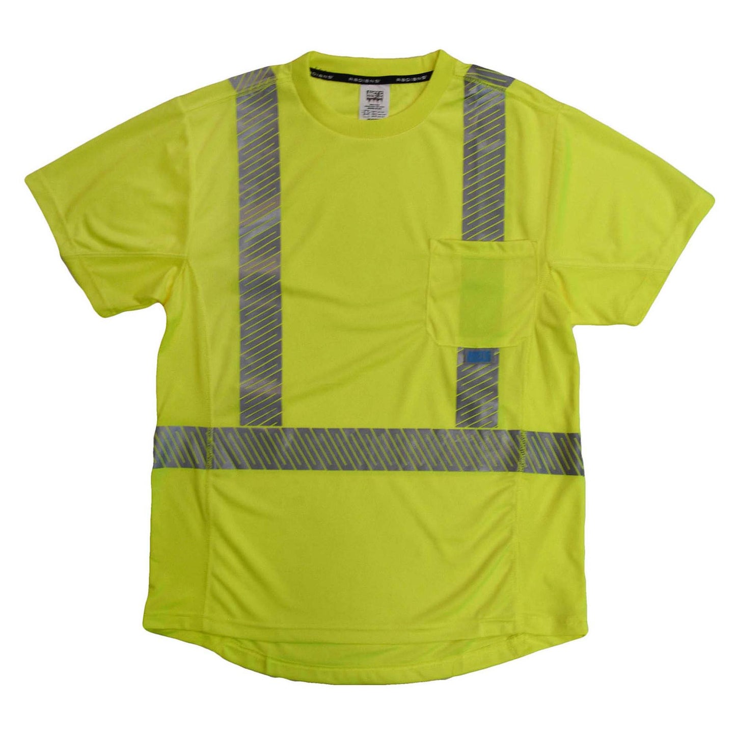 Yellow/Lime Safety Shirt - Radians - Cooling Mesh Fabric