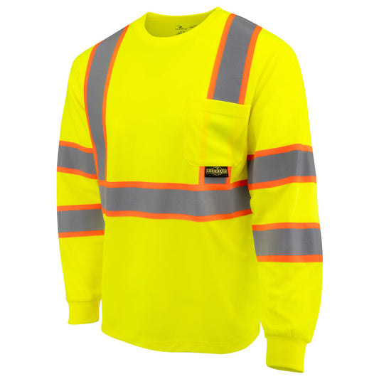 Yellow/Lime Safety Shirt - Radians - High Visibility