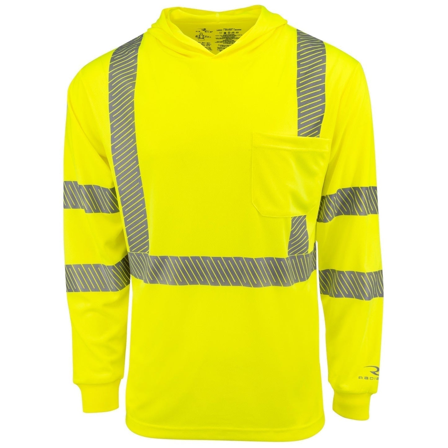 Yellow/Lime Safety Shirt - Radians - Reflective Mesh