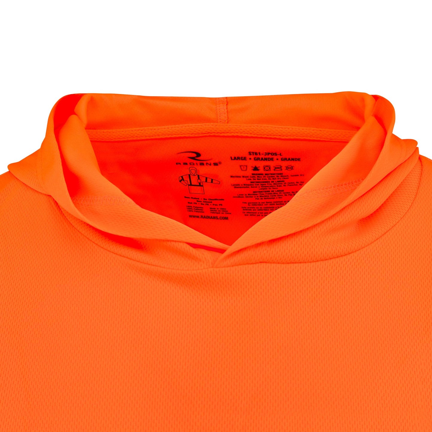 Yellow/Lime Safety Shirt - Radians - Reflective Mesh