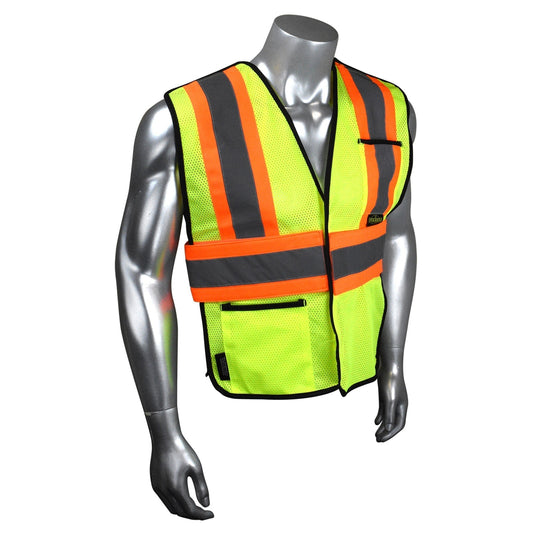 Yellow/Lime Safety Vests - Radians - Economy Breakaway