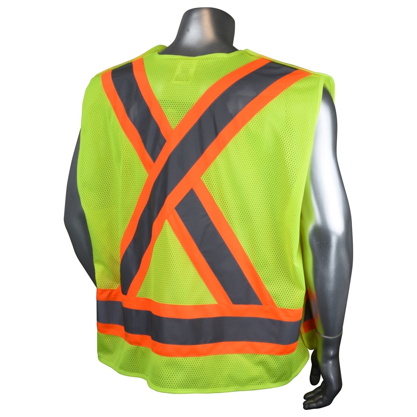 Yellow/Lime Safety Vest - Radians - Breakaway Design