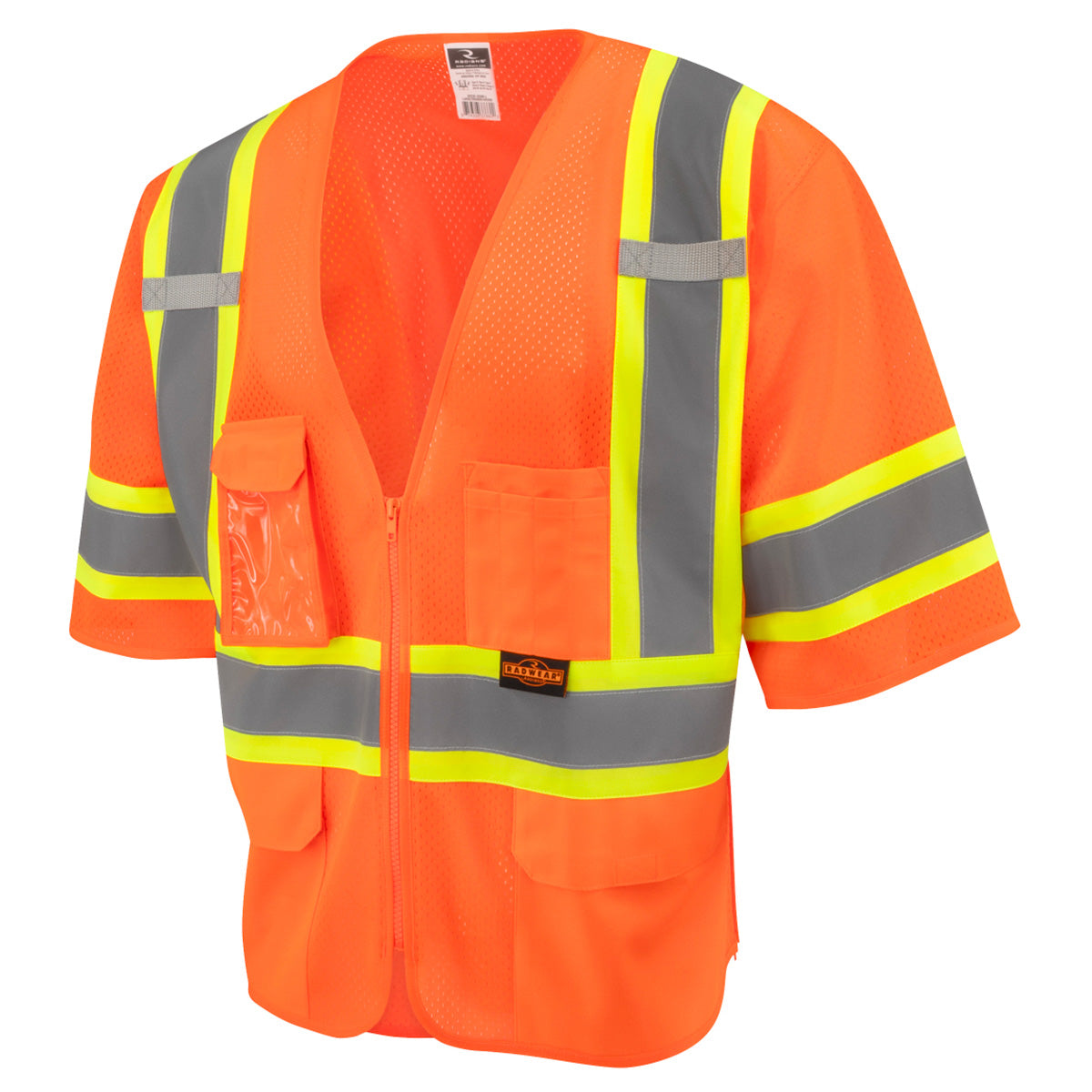 Yellow/Lime Safety Vests - Radians - Expandable Two-Tone