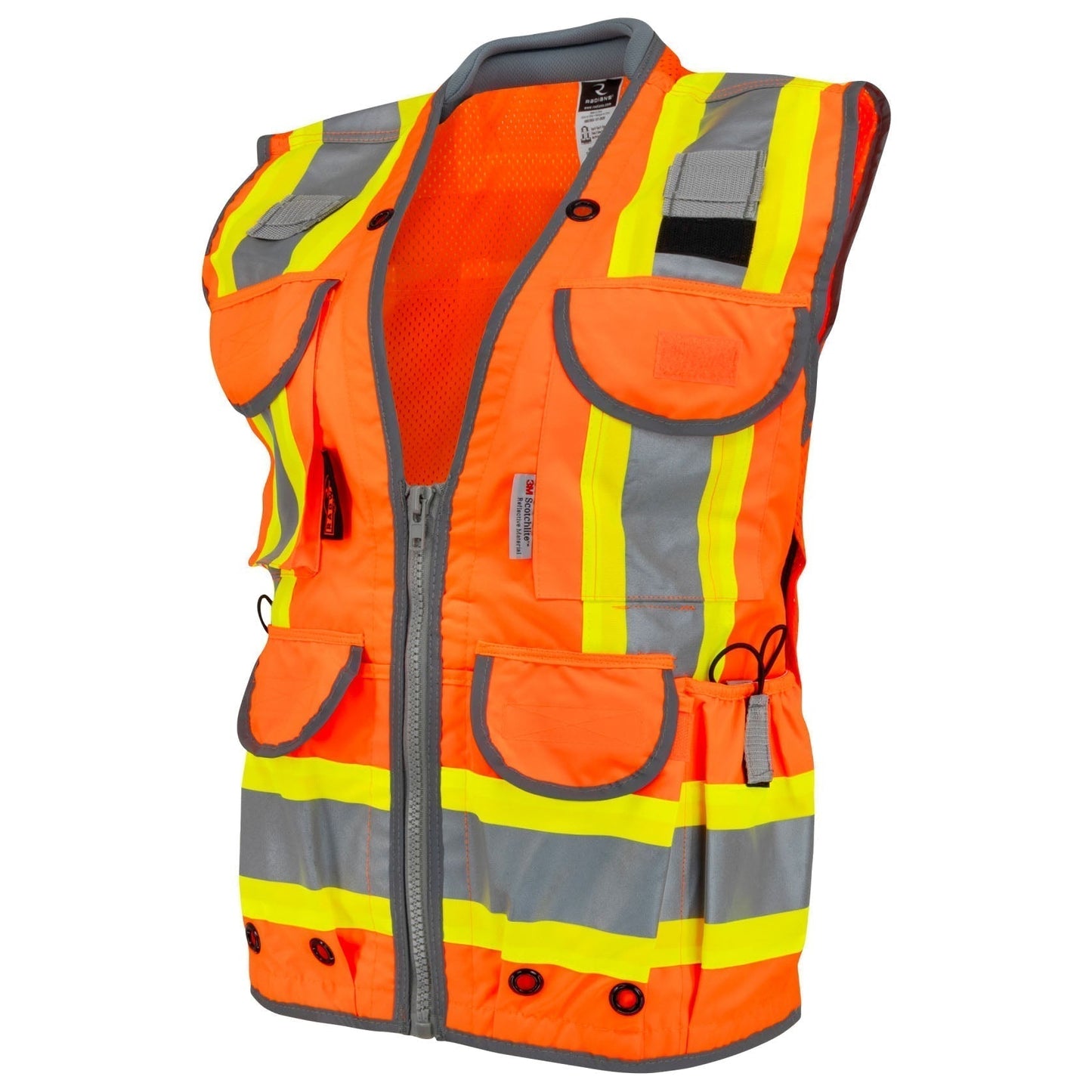 Yellow/Lime Safety Vest - Radians - Heavy Duty, Reflective