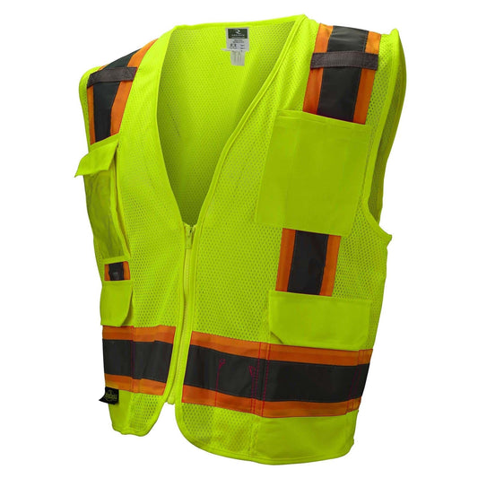 Yellow/Lime Safety Vest - Radians - Mesh Design
