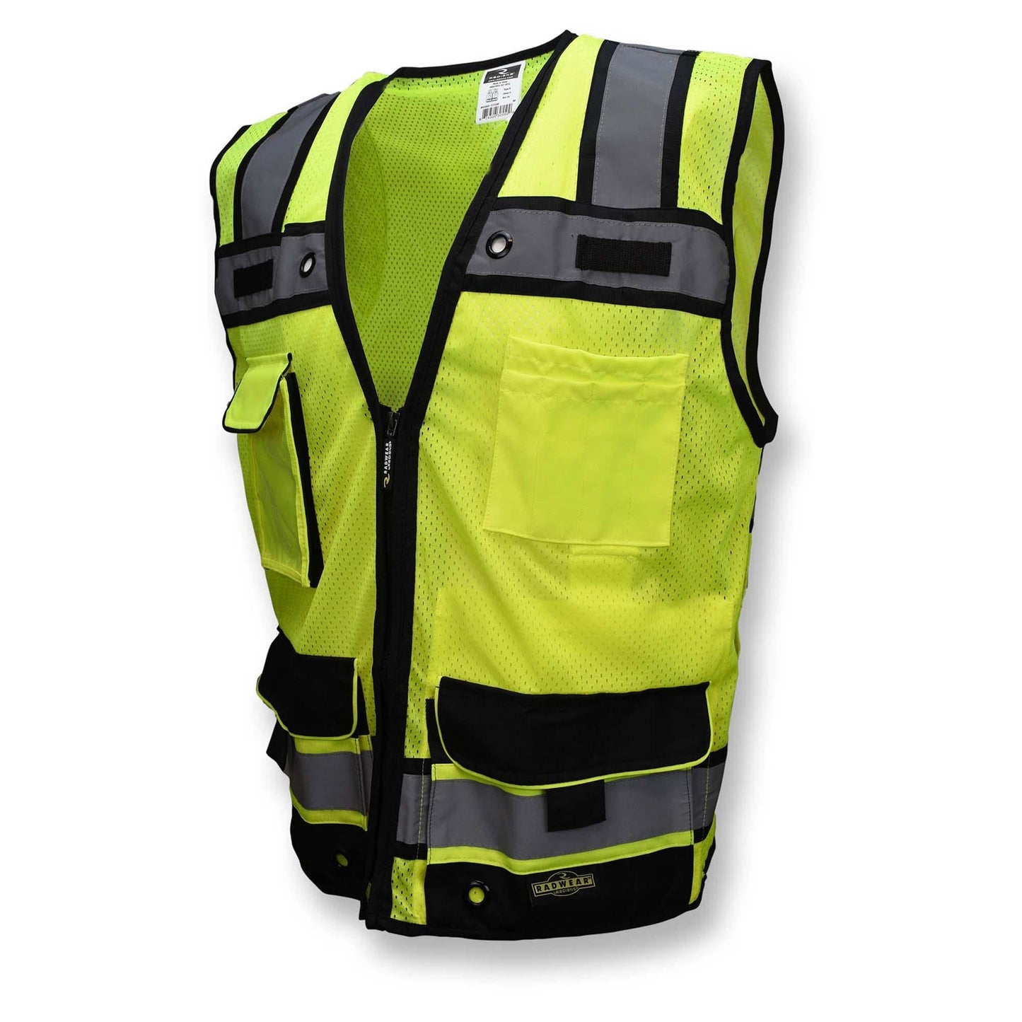 Yellow/Lime Safety Vest - Radians - Reflective Material