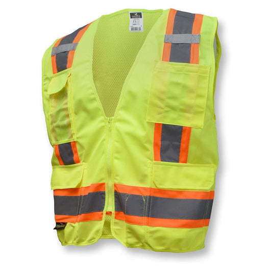 Yellow/Lime Safety Vest - Radians - Reflective Trim