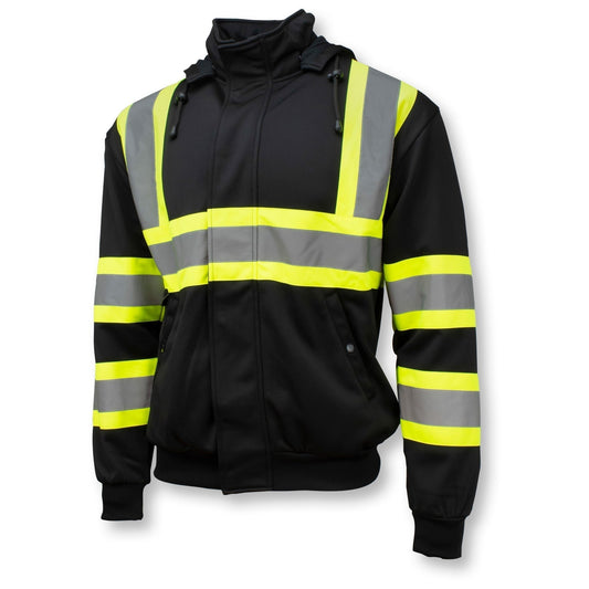 Black Safety Sweatshirt - Radians - High Visibility