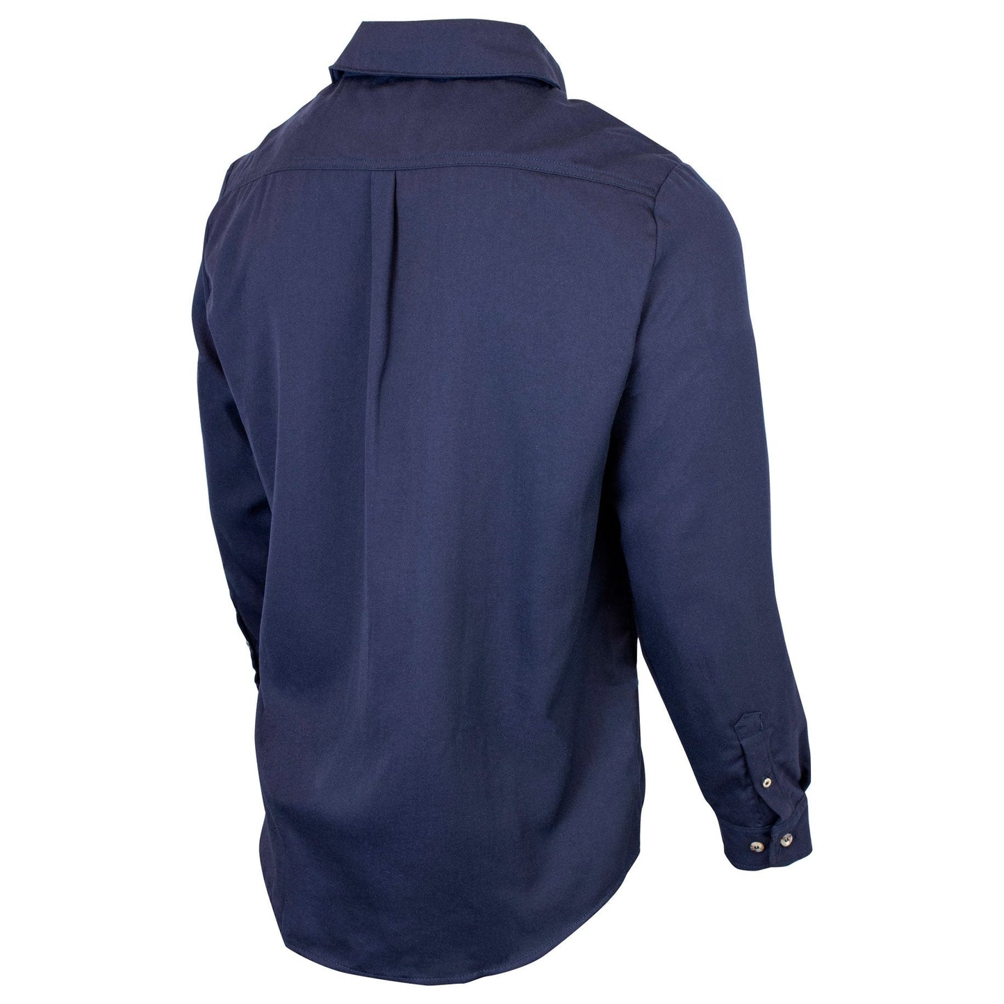 Cobalt Button Up Shirt - Neese - Breathable Fabric