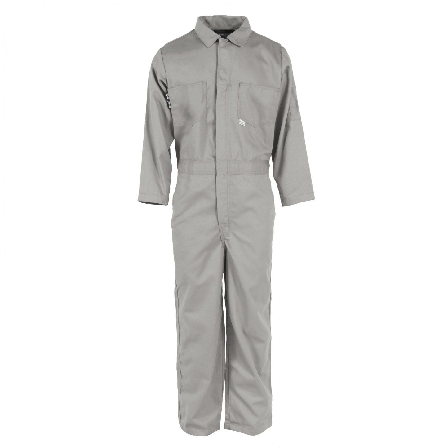 Gray Coveralls - Neese - Durable Cotton Fabric