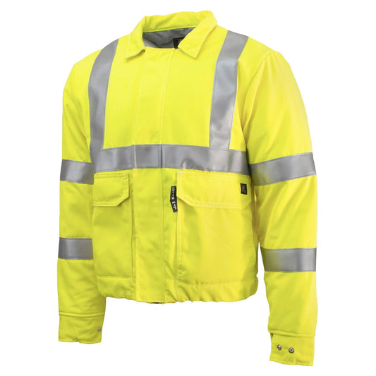 Yellow/Lime Safety Jacket - Neese - High Visibility Fr