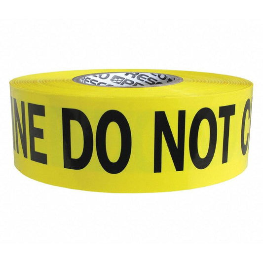 Yellow Barricade Tape - Presco - High Visibility Warning
