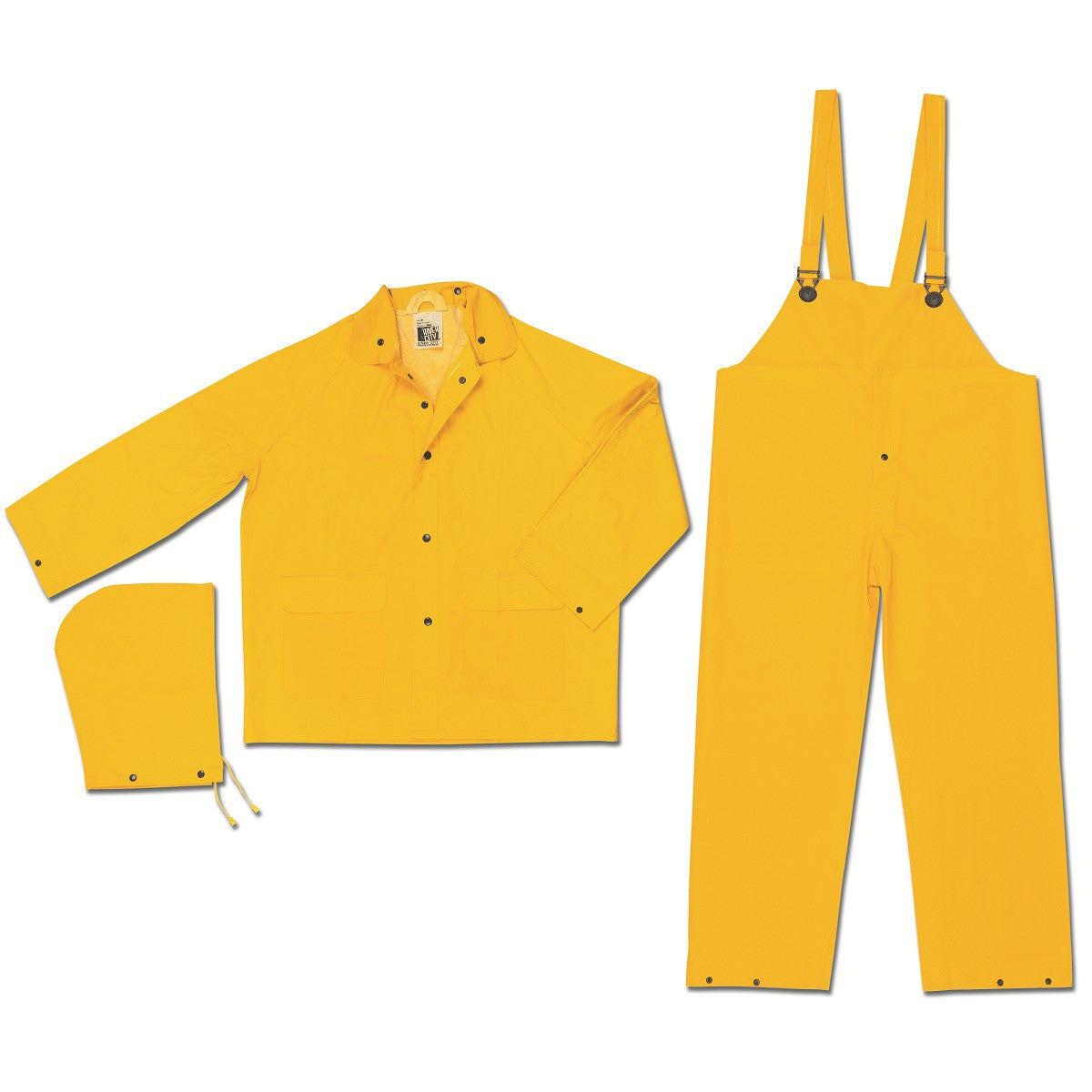 Yellow Rain Suits - MCR Safety - Durable PVC Material