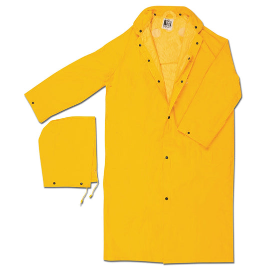 Yellow Raincoats - MCR Safety - Weather-Resistant