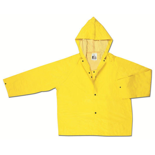 Yellow Rain Jackets - MCR Safety - Limited Flammability