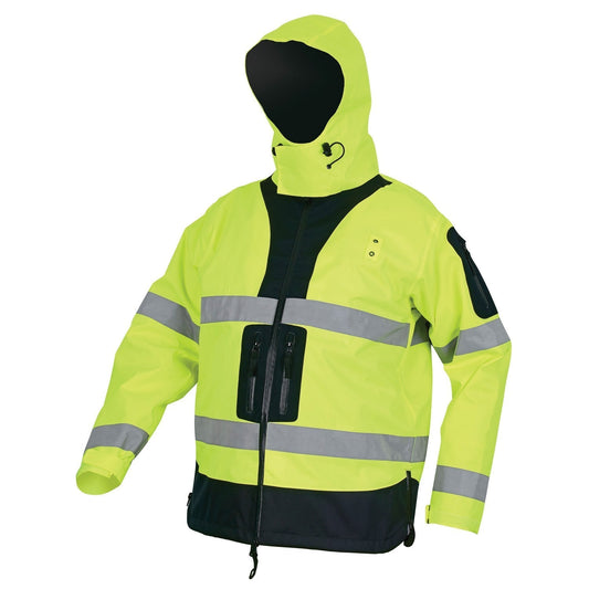 Yellow/Lime Rain Jacket - MCR Safety - Breathable Fabric
