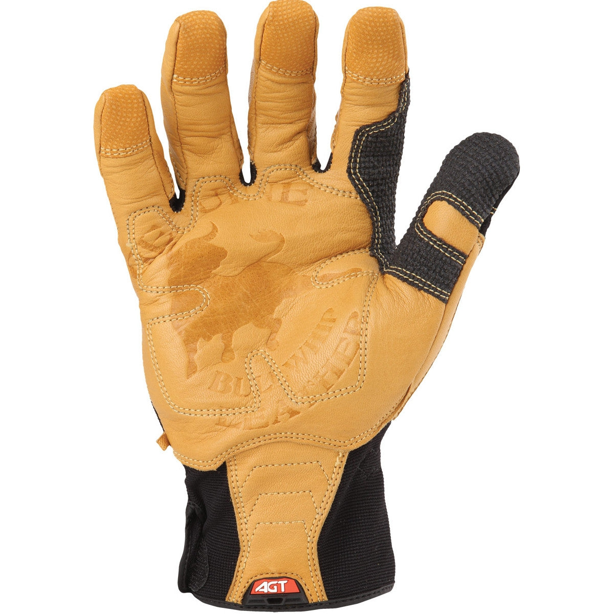 Black/Tan Leather Gloves - Ironclad - Durable Comfort