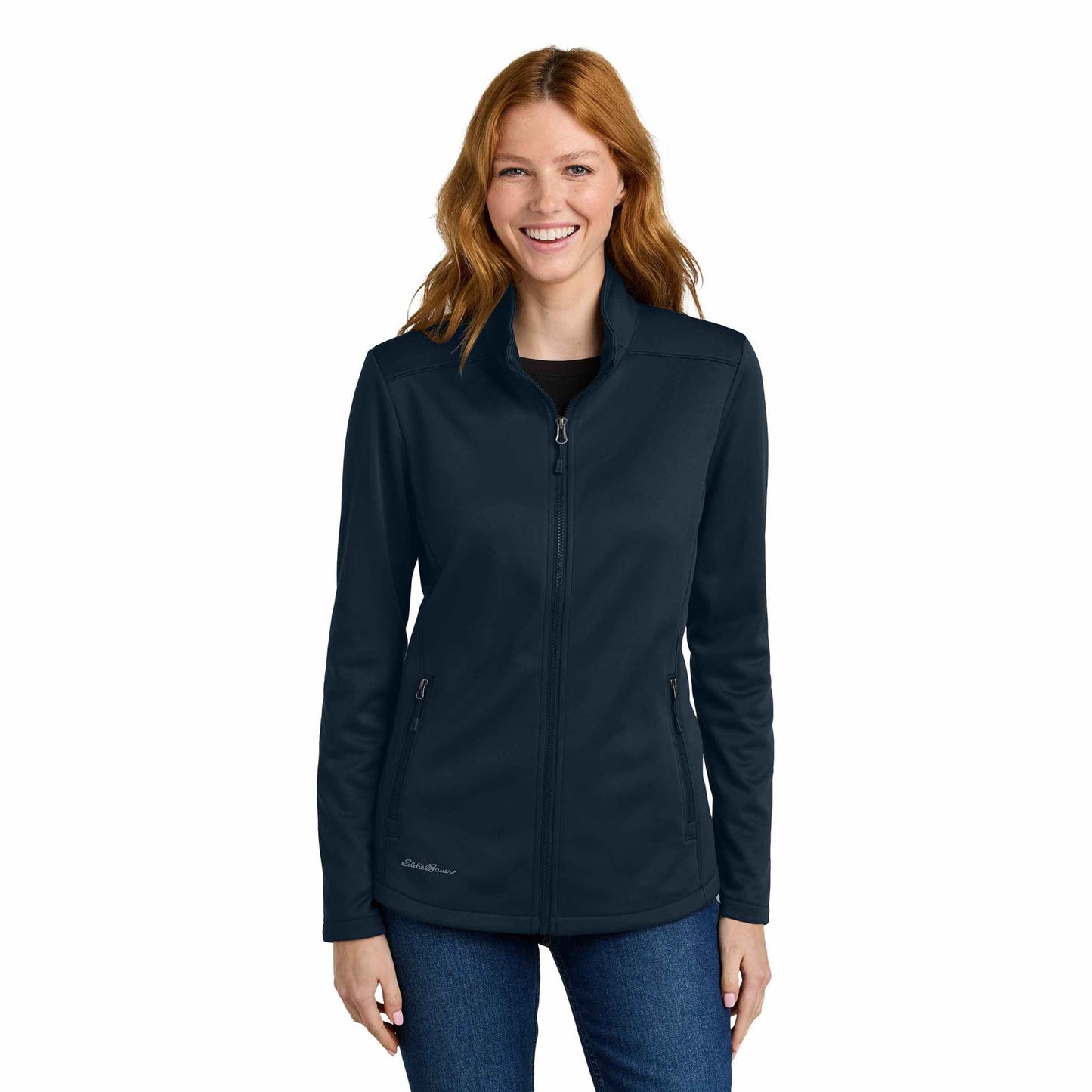 Black Sweatshirts - Eddie Bauer - Smooth Fleece Layer