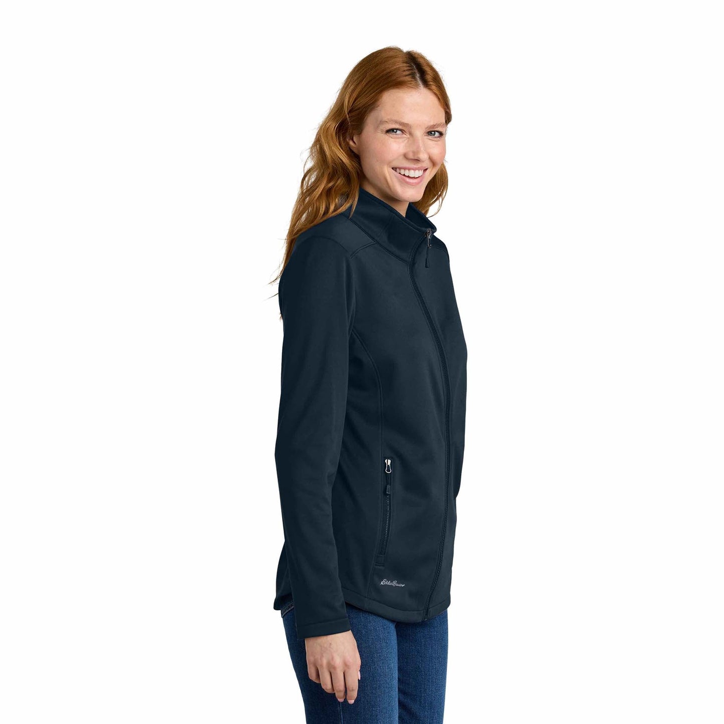 Black Sweatshirts - Eddie Bauer - Smooth Fleece Layer