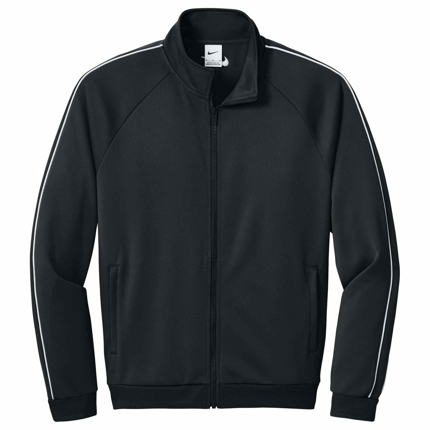 Black Track Jacket - Nike - Stylish Polyester Design